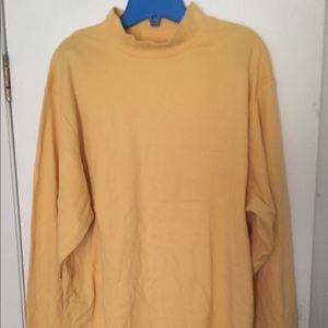 Roundtree & Yorke Men’s Yellow Cotton Long Sleeve